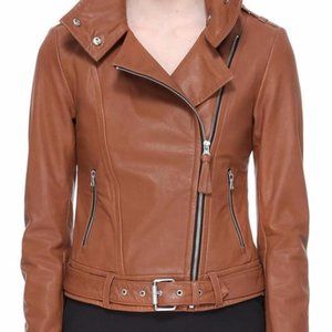 MACKAGE HANIA Leather Biker Jacket